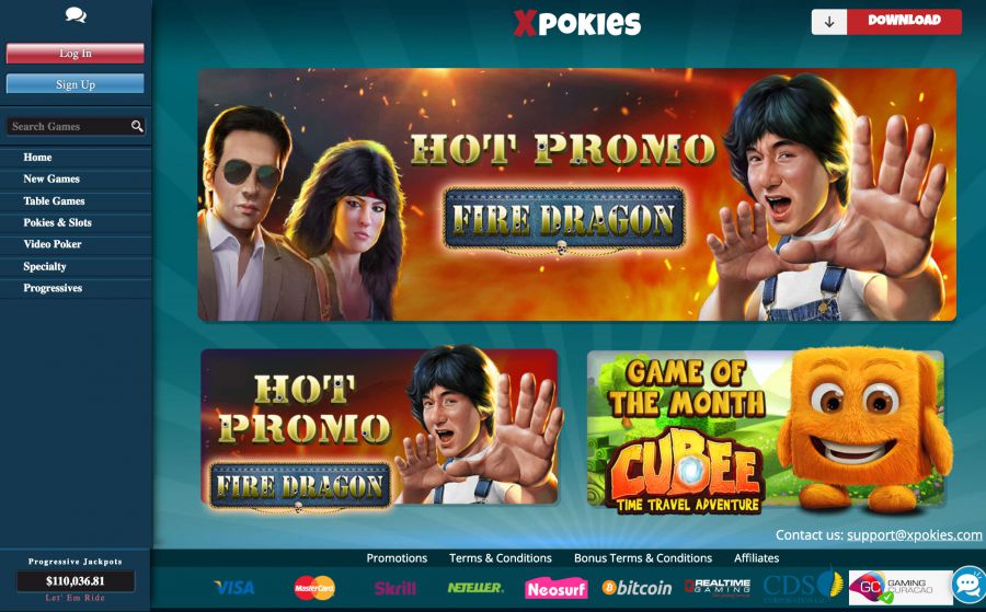 Xpokies Casino  screenshot
